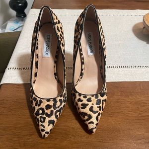 Steve Madden Leopard pumps, size 7, Never used, only tried on.heel 3 3/4 inch.